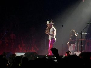 Gordon Downie sings in Hamilton, one of the stops in The Hip's 2016 tour. Photo by TKN's Joyce Grant.