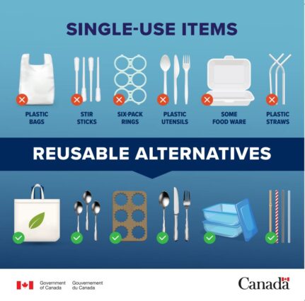 Canada bans some single-use plastics - Teaching Kids News