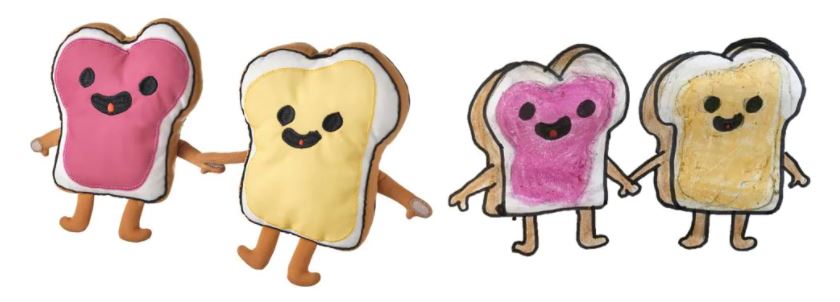 Meet Sandwich Friends, one of Ikea's new soft toys based on kids' drawings