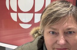 TKN's Joyce Grant, inside the CBC building in Toronto